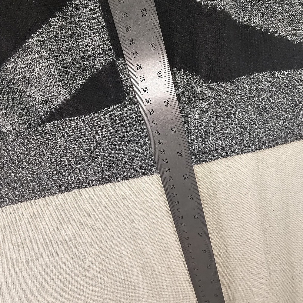 Nike Golf Men's Large Broken Stripe Merino Wool 1/4 Zip Sweater Grey  482195-017 - Picture 6 of 11